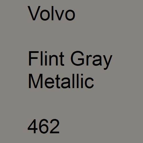 Volvo, Flint Gray Metallic, 462.